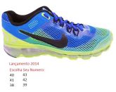 Tênis Nike Air Max 2014 Azul e Verde MOD:11637